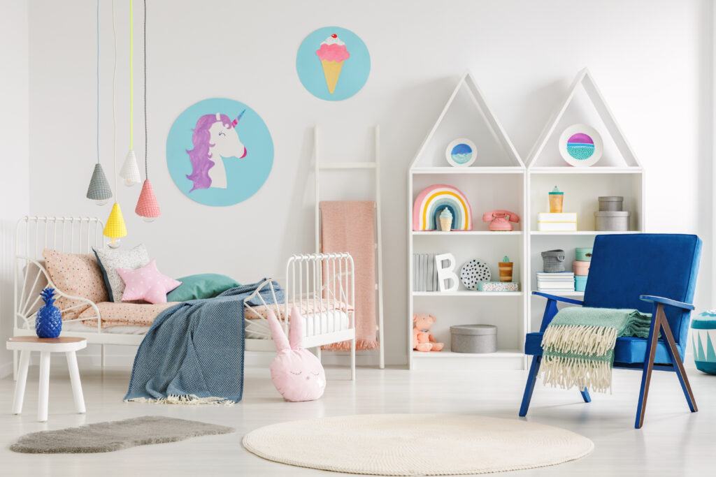 kid-friendly bedroom